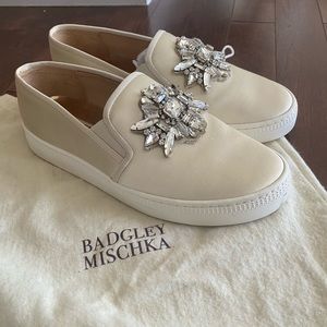 Badgley Mischka slide sneakers